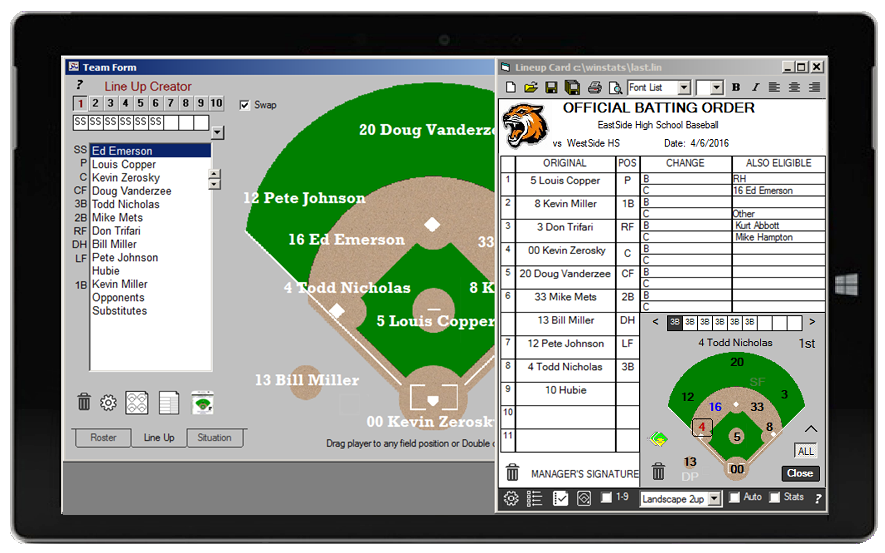 baseball stat software for mac